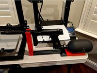 Paintball Marker Stand by BillySouza