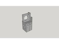 Creality CR-2020 Gantry for E3d Titan Extruder - E3dv6 Optional by san_dro