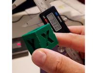 Calibration Cube 30n15mm by Webberen