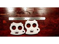 Two Finger Knuckle Keychain - Large and Small Sizes by NotARobotArm