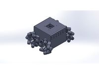 Mecanum Wheel Robot Frame-WIP by Horsengineer