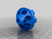 Vex Wheel Adapter for 6mm Motor Shaft by Horsengineer
