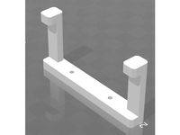 Hat Holder with Nail Holes by ArchosR4