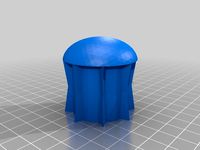 Treadmill Hand Rail End Plug by sdmeier