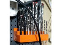 Biltema Pegboard Drill Bit Holder by iplo
