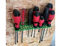 Pegboard Hex-Screw-Driver-Holder by toya