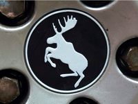 Volvo Prancing Moose Wheel Hub Center Cap by archimedesmp