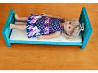 18" Doll Bed by 3DInAZ