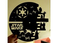 Star Wars Clock 2 by Reanimatednerd