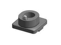 Bed holder for Anycubic Kossel by Goury