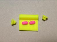 Pill Box Wallet Sized Clip for 2 Benadryl 25 mg by ThaddeusMaximus