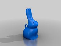 Rabbit Keychain by serialger