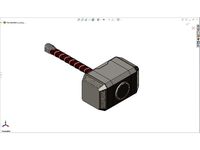 Thors hammer! Mjolnir by everythingyoueverwant