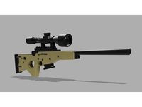 Fortnite Bolt-Action Sniper Rifle (SR) by T__DAWG