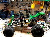 Tamiya Blackfoot heavily modified rear body mount by jacampb2