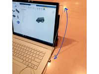 USB type-c shaped headphone cord guide by Ywatanabe