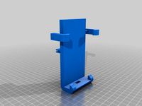 Car vent mount cell phone holder (parametric) by hoopja