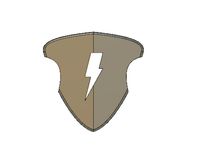 "ACDC" guitar pick by arinc