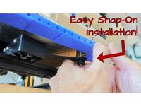 CR-10 Easy Snap-on Universal Bed Mount by twistedkap