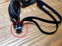 Swimming Goggles Strap Clip by HeavySnow