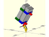 RepRap Mendel power supply holder by kdtop3