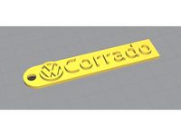 Volkswagen Corrado Keychain by nigho