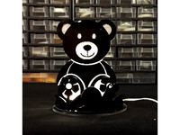 Teddy Bear LED Lamp by dalia_ge