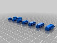 dummy - connector JST XH-A B2B to B8B  by BETLOG