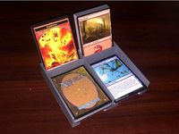MTG Card Holder and Land Counter by dsacademy