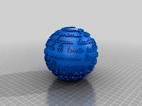 Fit text to arbitrary surface in OpenSCAD by arpruss