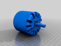 APS 8072S Brushless motor template by niraami