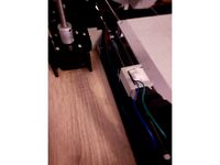Anet A8 Hotbet holder for 10x10 Cabel Chain by CoasterForce
