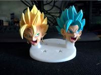 Resin Head Display stand by Devil_07