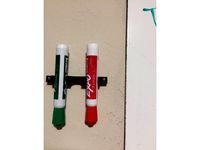 Dry Erase Marker Holder plus Tabs for Nails by mitchellfisher