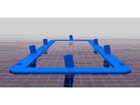 TRS-80 Model 1 - Screw Standoffs Plate by barrakuda