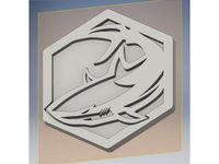 Schark Coin by Fargo3DPrinting