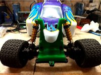 Tamiya Blackfoot customized strut tower by jacampb2