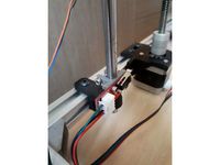 Endstop holder for 8mm linear shaft by Giara