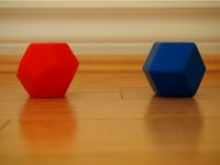 OpenSCAD Dodecahedron (pentagonal and rhombic) by anv3d
