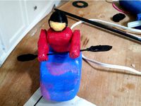 Kayak paddle small tiny for model by nunibye