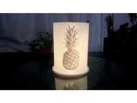 Pineapple Lithophane Lamp by AdamsLab