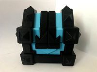 Clash Royale: Legendary King's Chest (2 Color Print) by Maker_Mathieu