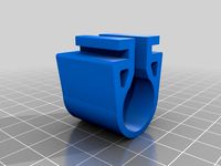 Shower soap dispenser holder Ø19 by gndrsn