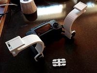 DJI Mavic Ipad bracket with Combo strap snaps by MatsErik