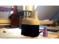 cnc dust shoe 65mm by linuxstecheltje