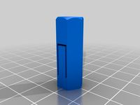 Handle for long tail 1/4 in /  6.35mm Hex Shank screw bit 30mm by fkngmaquetas