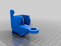 5015 blower and LJ12A3-4-Z/BY Probe Fan Mount for E3Dv6 with Gregs wade extruder by littleredbeetle