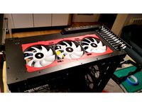 Corsair 570x Triple Fan Top Bracket by TimTimTimTimTim