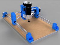 DIY Dremel CNC design and parts by NikodemBartnik