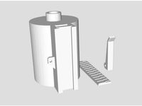 Luke ESB / Rey Lightsaber Conversion Pieces by Crossfire3D